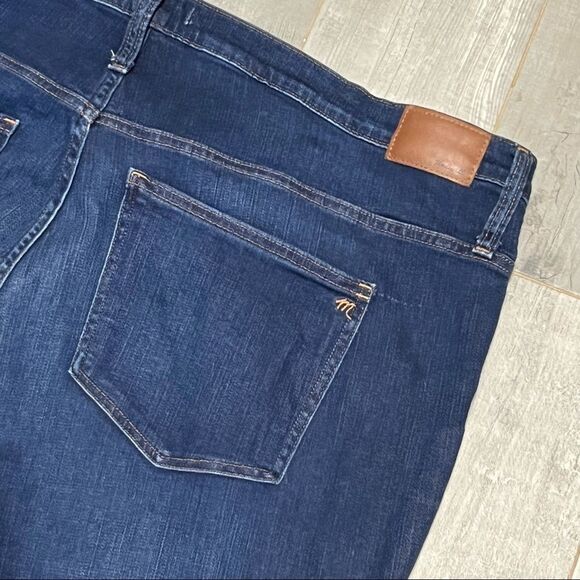 Madewell 9" Mid-Rise Skinny Denim Magic Stretch Jean in Wash L9933 Size 37 - Picture 12 of 13